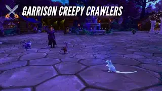 CozyAzeroth: Garrison Creepy Crawlers (Hallow's End Spectral Pets)