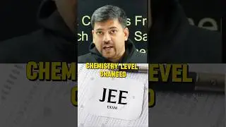 Chemistry ka level change ho gaya🥲#Harshsir #JEEChemistry #NTAUpdate #JEE2026 #ExamReaction #Vedantu