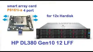 smart array controller P8161i-a/4GB 4 Port sas on DL380 G10