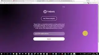 Themis - Airdrop! Получаем 50 THM токенов бесплатно за простые действия при регистрации!