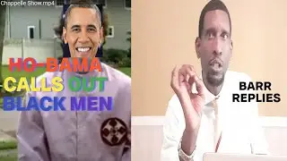HUSSEIN OBAMA CALLS OUT BLACK MEN. #r&eacute;parations #farrakhan #libya  @NBC @ABCNews #kamalaharris
