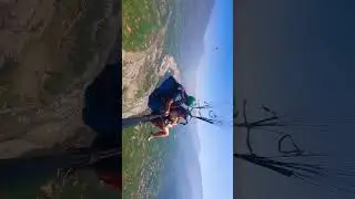 Paragliding Manali #manali #adventureactivities #reactionparagliding #travel #paragliding #snowfall