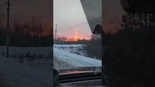 солнечный столб