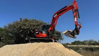 Kubota KX085-5   Loading Dumpers