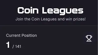 League 2 WINNER 🏆 of the Metaversy Crypto Edition Coin League Competition 😎