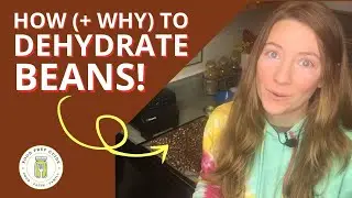 How to Dehydrate Beans | Pantry Challenge Day 27 | Month Without Grocery Store #threeriverschallenge