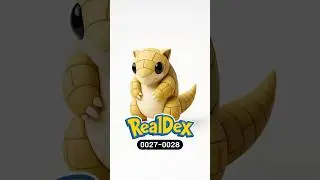 🦔 Sandshrew&rsquo;s Evolution + Alolan Form Looks Unreal 😳 | Realistic Pok&eacute;mon #Shorts