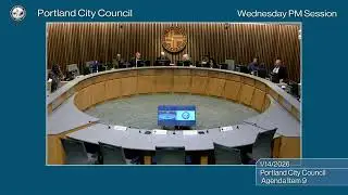 Portland City Council PM Session 01/14/26