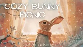Cozy Bunny Picnic 🧺🐰 | Calm Instrumental Music for Relaxing & Peaceful Moments