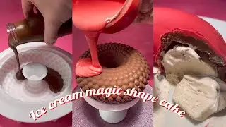 Pull Me Up Three Layer Cake - Tsunami Cake - Tiktok Cake Funny - Tsunami Doll cake #Shorts
