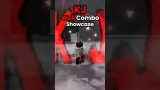 KJ Wall Combo Showcase|| The Strongest Battleground #strongestbattlegrounds #roblox #pvp