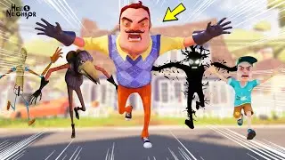 HE HAS GOT AN ARMY 😱 Hello Neighbor Fun
