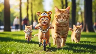 From Farm to Fireplace : Mother Cat Makes Tiger Hat from Sheep&rsquo;s Wool for Kitten