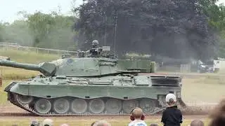 tankfest 2025 canadian leopard +warrior opening event 4k video