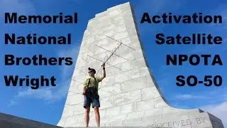 Wright Bros Natl. Memorial Satellite Activation - NPOTA