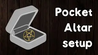 Building a pocket altar for Magick on the go