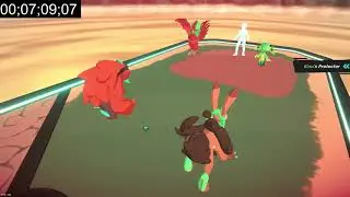 Temtem Volgon Lair Rank 1 Speedrun Clear - Tikibook PoV