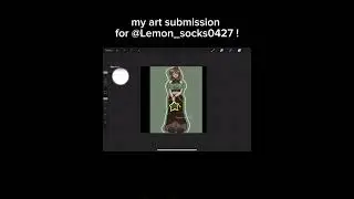 my silly little art submission for ​⁠@/Lemon￼_socks0427! // #art#contest#youngartist#silly#procreate