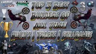 Trials Rising & Trials Fusion | Top 3 Best Builders Of All Time In Each Category