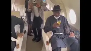 Ex President Of Nigeria Goodluck Jonathan Private Birthday At 64 With Mama Peace