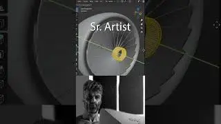 Jr vs Sr Artist: Making a Jet Engine #blendertutorial #blender #blendercommunity #blender3d #b3d