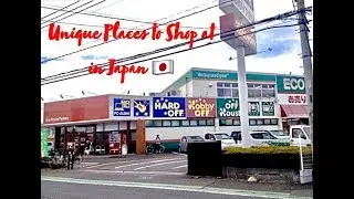 Unique Places to Shop at in Japan