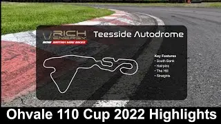 🇬🇧 Ohvale 110 Cup - Round 1 Teesside 2022 - Race Highlights - @strettonevents
