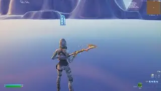Fortnite TROPIC AXE Pickaxe (ingame)