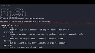 Ph.Sh_URL: The Ultimate OSINT Tool for URL Recon & Attack Surface Discovery | Full Guide