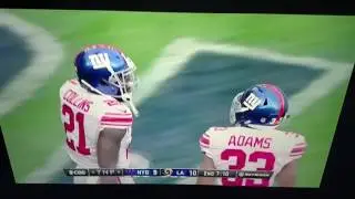 LANDON COLLINS with the WILDEST pick 6 you will see!