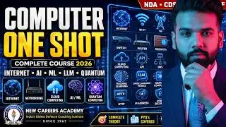 Computer Complete One Shot Internet, Networking, AI, ML, LLM & Quantum Computing  NDA CDS AFCAT CAPF