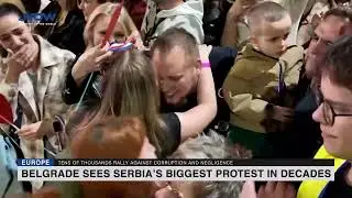 Belgrade sees Serbia&rsquo;s biggest protest in decades