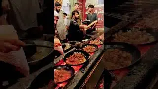 Samandar Khan Beef BBQ karahi special Pakistan food #food #streetfood #crispybeef #meatfeast #beef