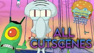 Spongebob: Operation Krabby Patty - All Cutscenes GAME MOVIE (PC)