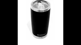 BlueOcean Classic 20 oz Tumbler Stainless Steel Travel Mug w/Pro-Slide Lid | Double Wall Vacuum I...