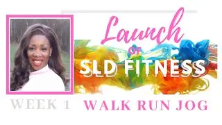 SLD FITNESS LAUNCH WEEK 1 I WALK, RUN, JOG I HEALTH UPDATE I WITH SONYA LEE DAVIES