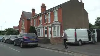 Driving On Tudor Way, Oldbury Road, Comer Gardens, Fern Road & Monarch Drive, Worcester, England