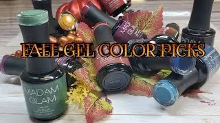 Осенние гелевые цвета Must Have | Лучшие решения Madam Glam | Gels N Gems Nails