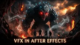MONSTER EFFECT in After Effects | VFX