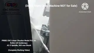 Linear CNC Chucker make Pride
