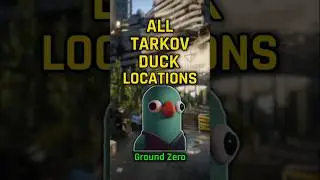 Ground Zero Duck Locations (NEW Ducov Tarkov Event) #escapetromtarkov #tarkovevent #ducov