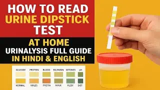 How to Read Urine Dipstick Test at Home | Urinalysis Full Guide in Hindi & English