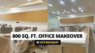 Catalyst Interio Transforms 800 Sq. Ft. Office at ATS Bouquet, Noida
