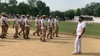 Up Police Training Drill Tej Chaal Me Salute 🇮🇳🇮🇳🚔🚔#Ramesh