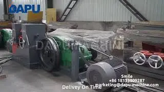 Cold rolling ribbed bar making machine for three rib