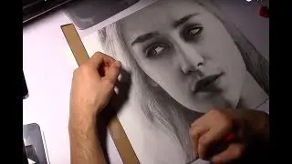 Drawing Emilia Clarke as 