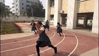Sanvi. Running race.1st prize. Class 4.jan.2026