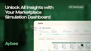 Marketplace Simulation Dashboard &ndash; How to Extract the Most Insights from Your Test Results