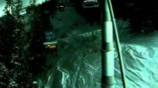 VM8:an lift in &Aring;re during night skiing, January 2011