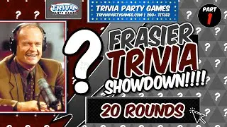 Frasier | Trivia Party Game | 20 Questions
